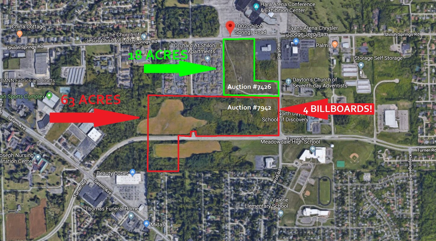 Ohio Private Selling Officer Pso 63 Acres Wolf Road Dayton